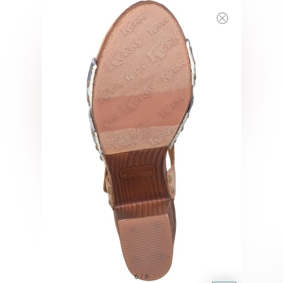 Korks Natalia Knot Tie dye Sandals size 8 NIB - Picture 6 of 7